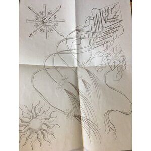 Tri Chem 2975 High Flying Kites Pre-Shaded Iron Transfer 1993 Sun Vintage Design